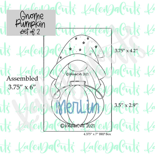 Gnome Pumpkin Set of 2 Cookie Cutters