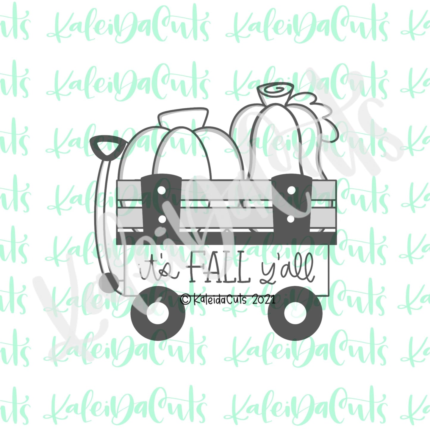 Fall Wagon Cookie Cutter