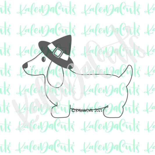 Witchy Dachshund Cookie Cutter