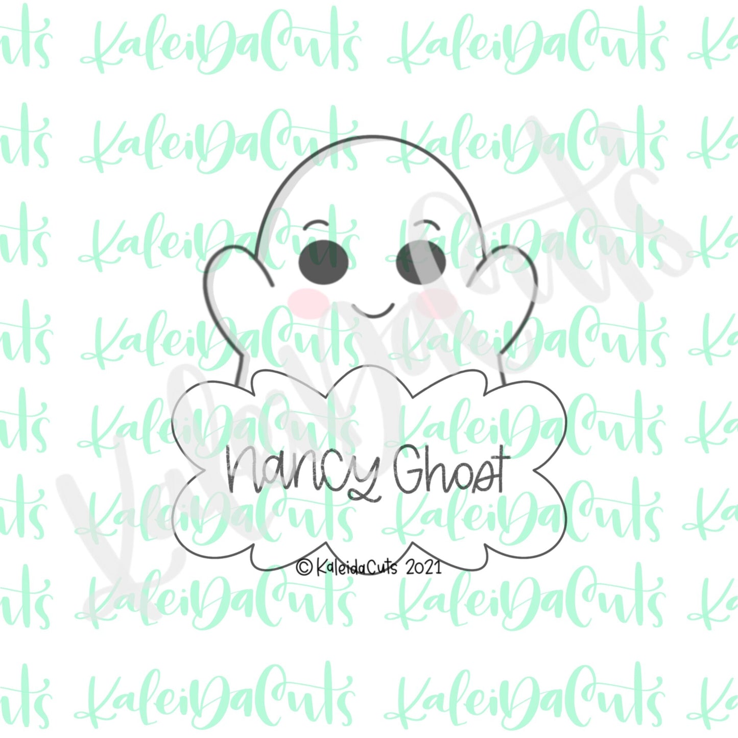 Nancy Ghost Plaque Cookie Cutter