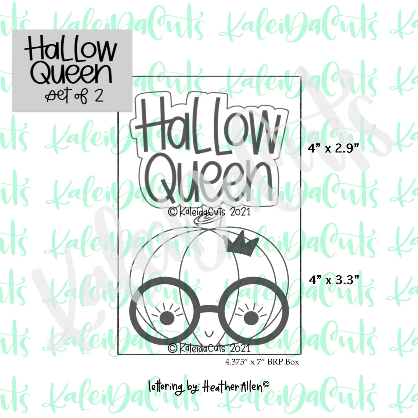 Hallow Queen Set of 2 Cookie Cutters