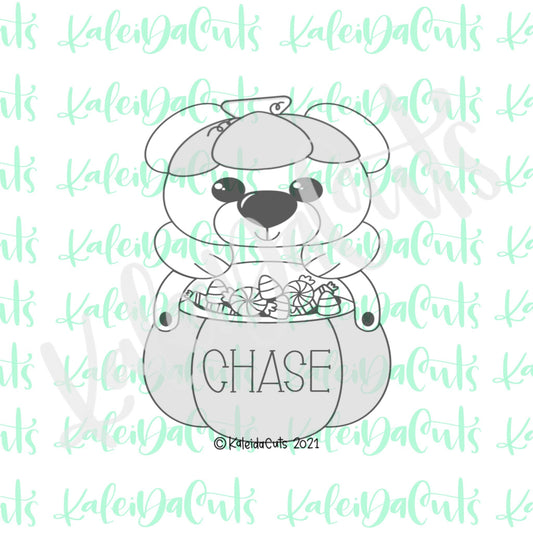 Pumpkin Bear Plaque Cookie Cutter