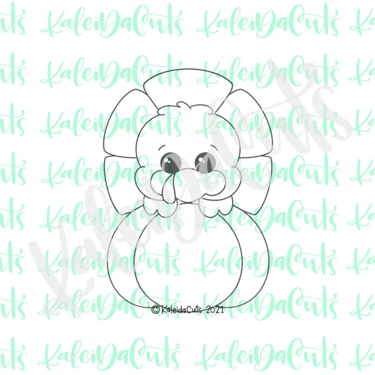 Turkey Pumpkin Solid Cookie Cutter
