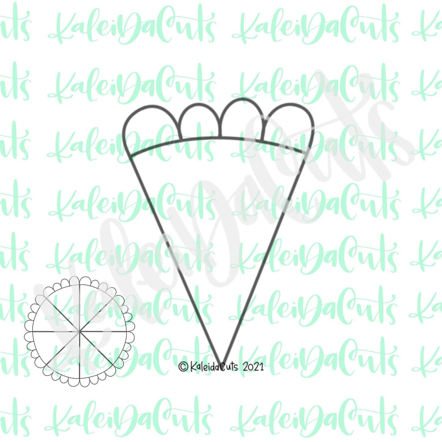 Pumpkin Pie Platter Cookie Cutter - Set of 2