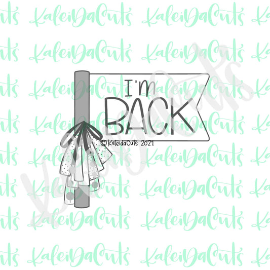 Banner with Ribbon Cookie Cutter