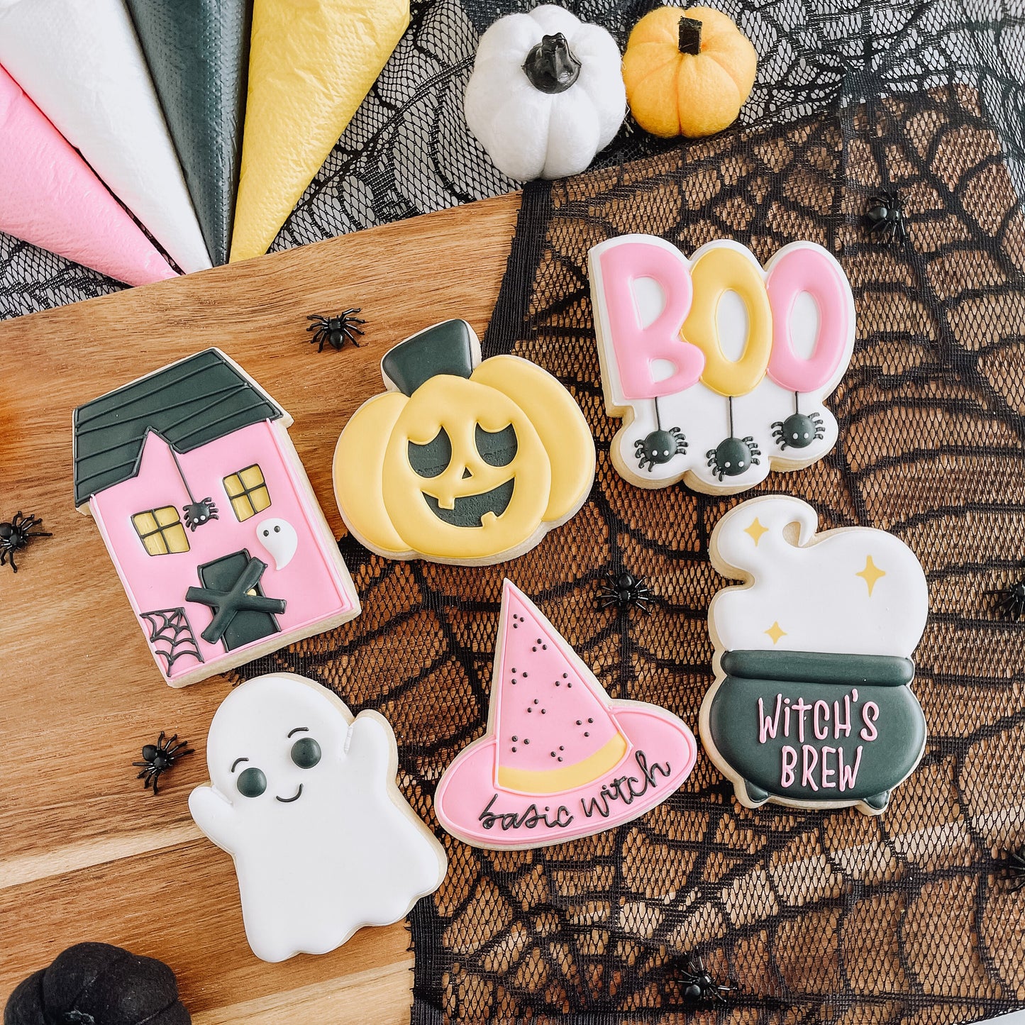 Honey & Heart Cookie Co. Halloween Class Cookie Cutter Set of 6