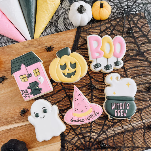 Honey & Heart Cookie Co. Halloween Class Cookie Cutter Set of 6