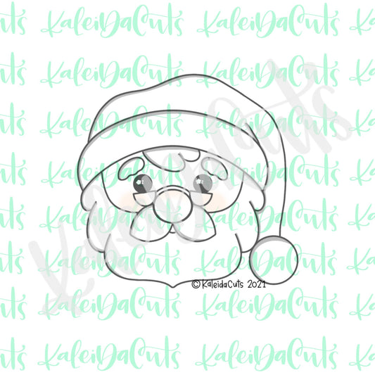 Santa Face 2021 Cookie Cutter