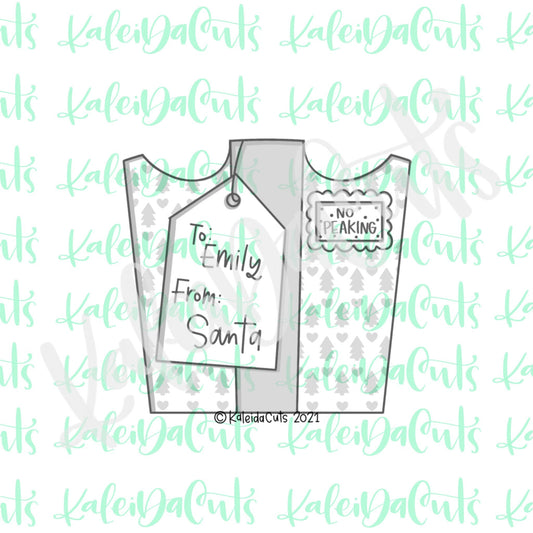 Present Set Bottom Cookie Cutter