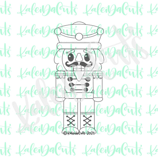 Tall Skinny Nutcracker Cookie Cutter