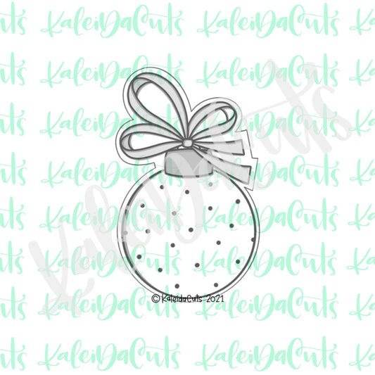Ribbon Tied Ornament Cookie Cutter