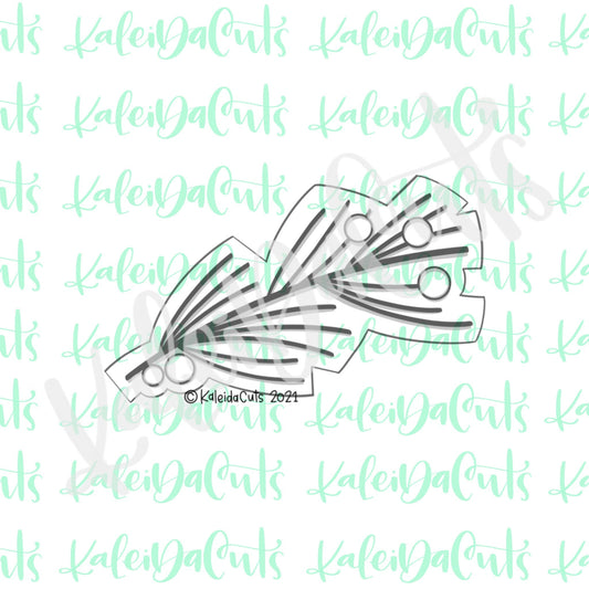 Winter Greenery Cookie Cutter