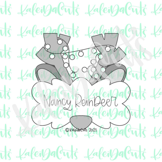 Nancy Reindeer Cookie Cutter