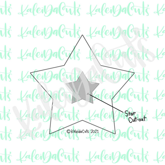Star Cutout Cookie Cutter