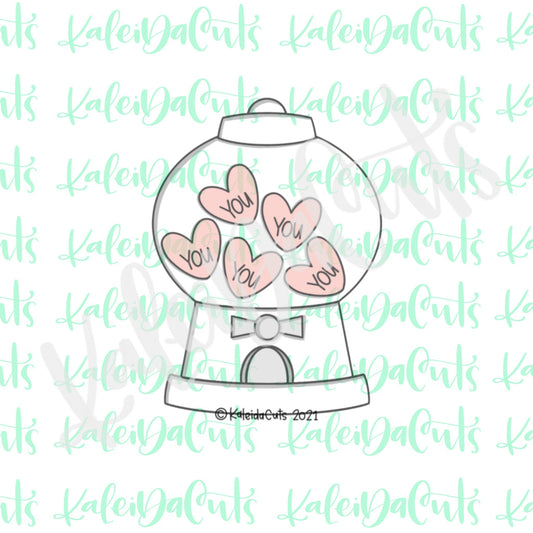 Gumball Machine 3 Cookie Cutter