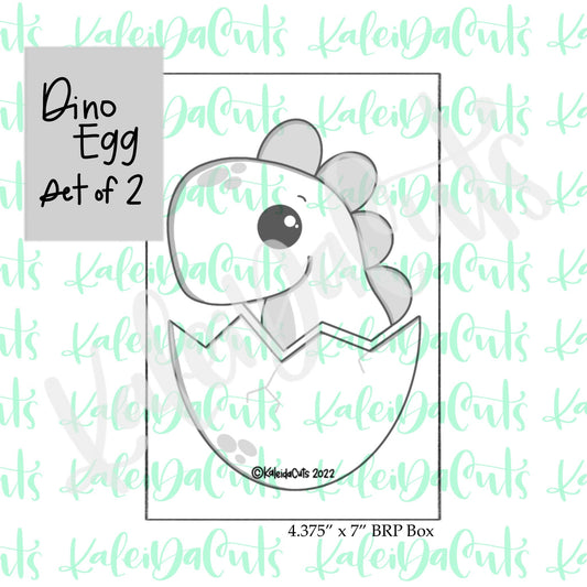 Baby Dino Egg Set of 2 Cookie Cutters