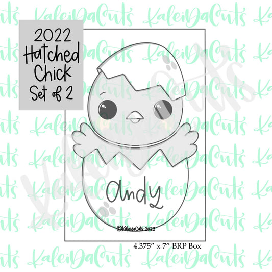 2022 Hatched Chick Set of 2 Cookie Cutters