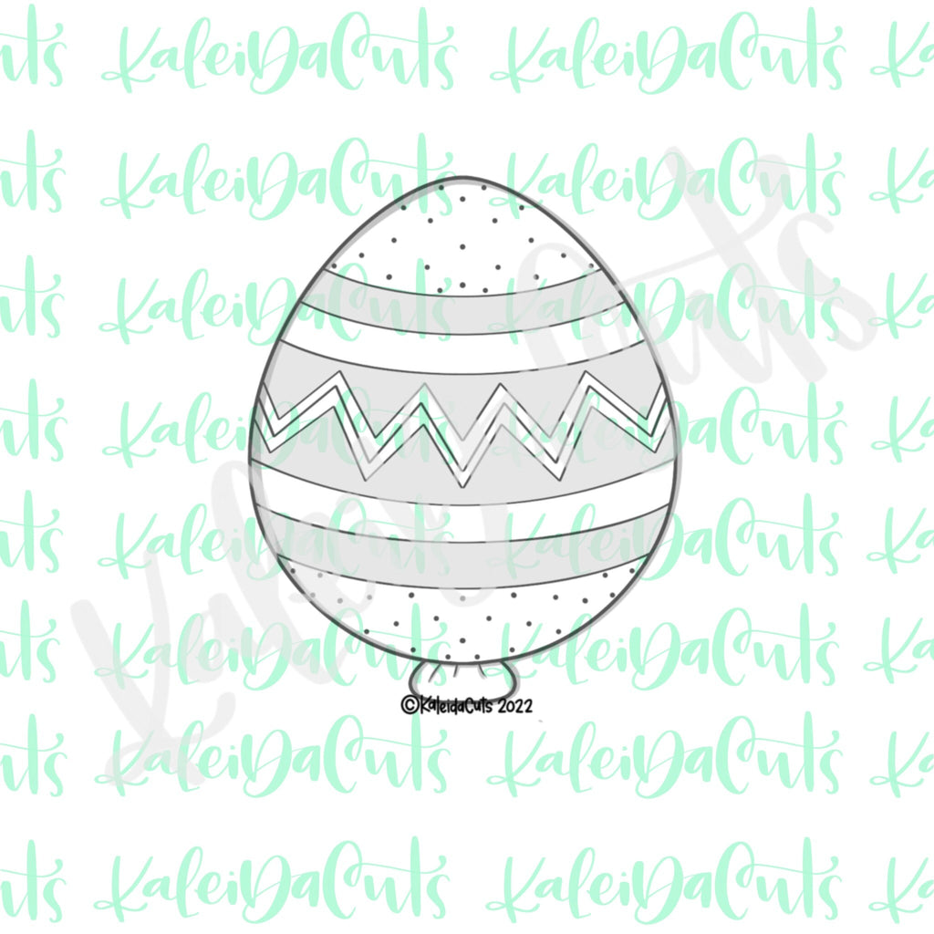Egg Balloon Cookie Cutter
