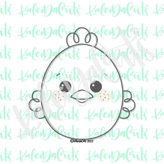 Chick Head Cookie Cutter