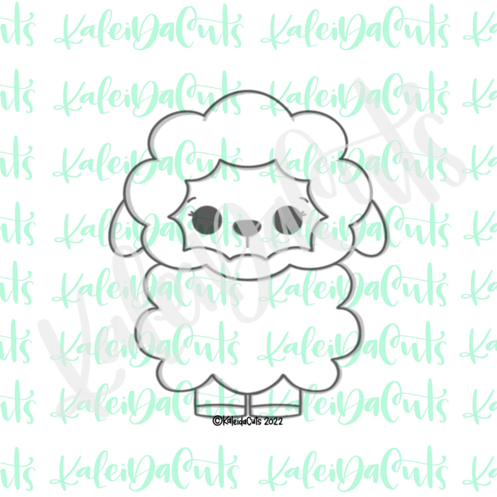 2022 Spring Lamb Cookie Cutter