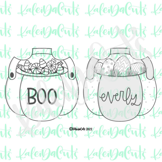 Pumpkin or Basket Stacker Cookie Cutter