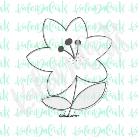Easter Lily Cookie Cutter