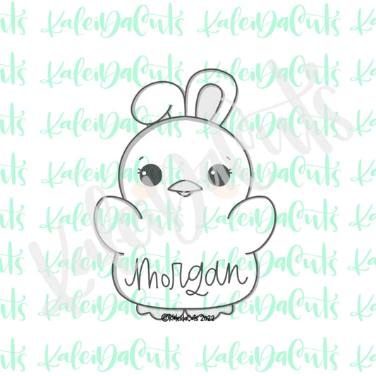 Chick Bunny Ears Cookie Cutter