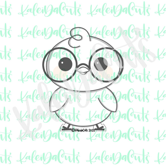 Nerdy Chick Cookie Cutter