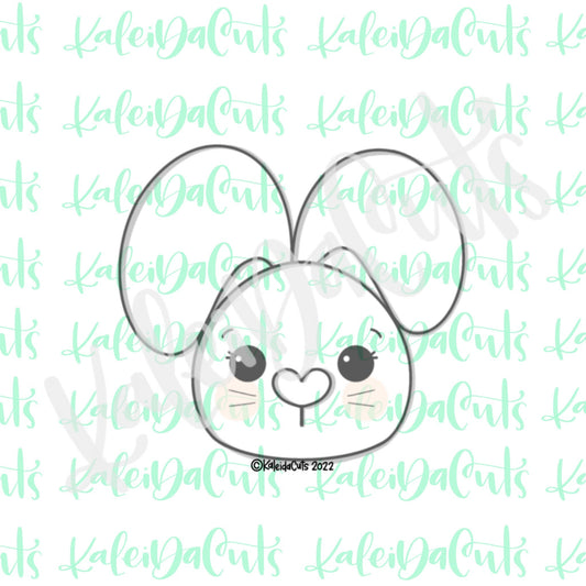 Bunny Face 2022 Cookie Cutter