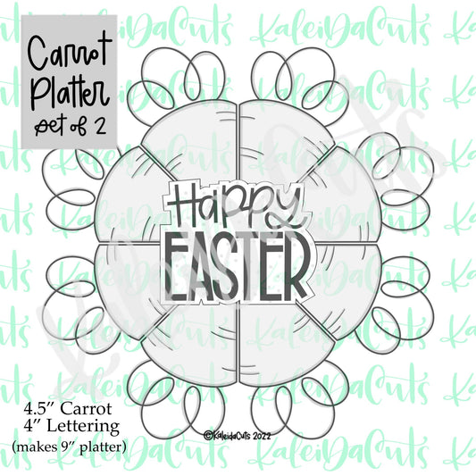 Carrot Platter Set of 2 Cookie Cutters