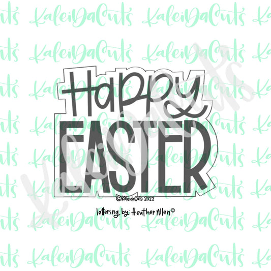 Happy Easter 2022 Cookie Cutter