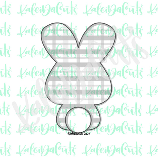 Bunny Back Silhouette Cookie Cutter
