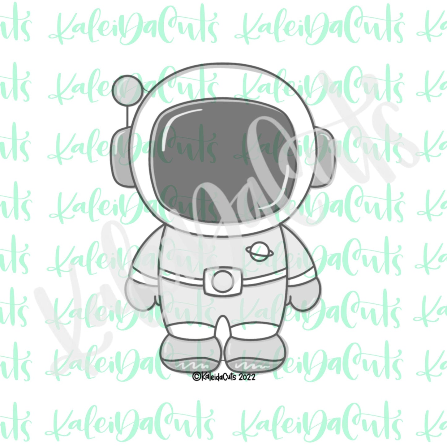 Astronaut Cookie Cutter – KaleidaCuts