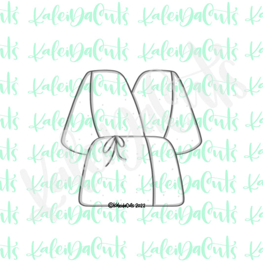 Spa Robe Cookie Cutter