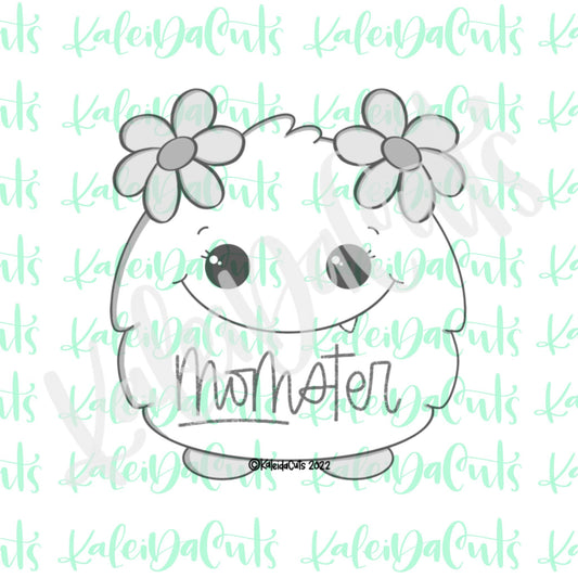 Daisy Momster Cookie Cutter
