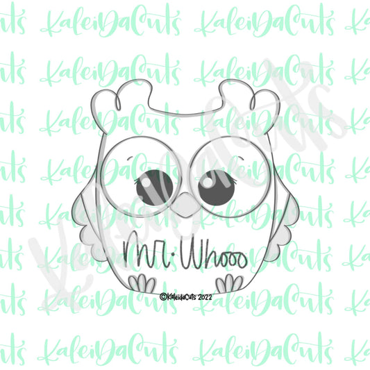 Chubby Owl Cookie Cutter