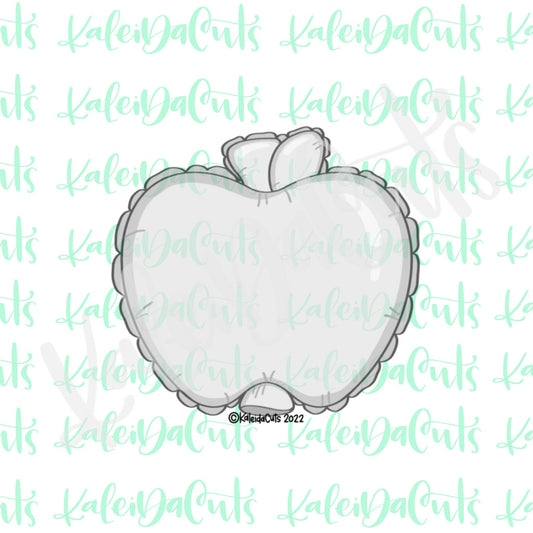 Mylar Apple Balloon Cookie Cutter