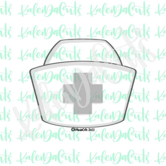 Nurse Hat 2 Cookie Cutter