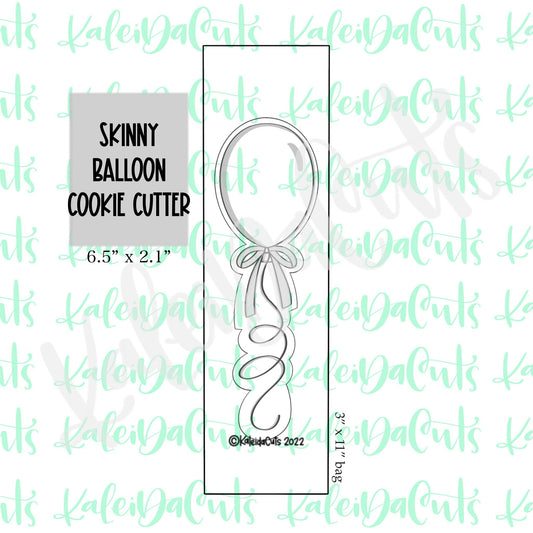 Skinny Balloon 6.5" Cookie Cutter