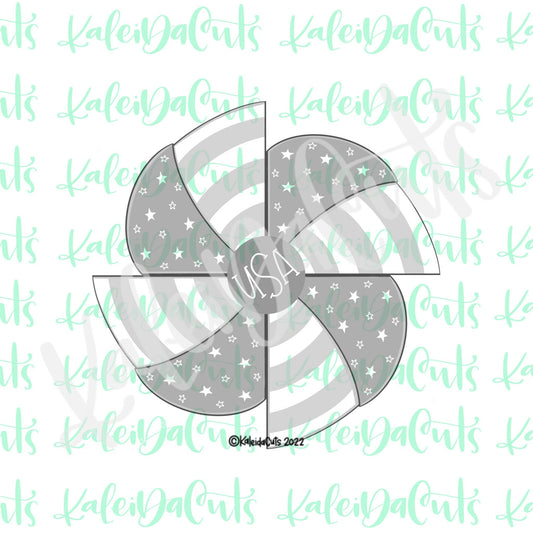 Chubby Pinwheel Cookie Cutter