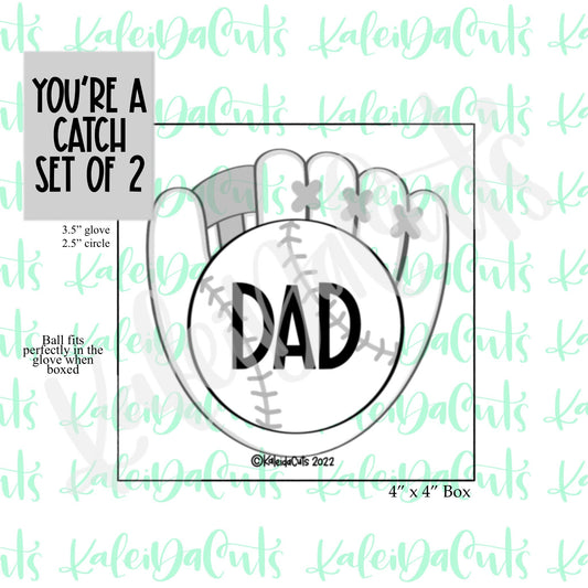 You're a Catch Set of 2 Cookie Cutters