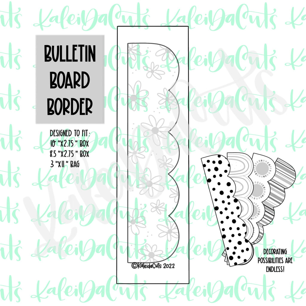 Bulletin Board Border Cookie Cutter