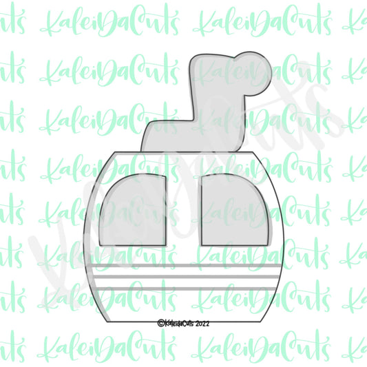 Electric Gondola Cookie Cutter