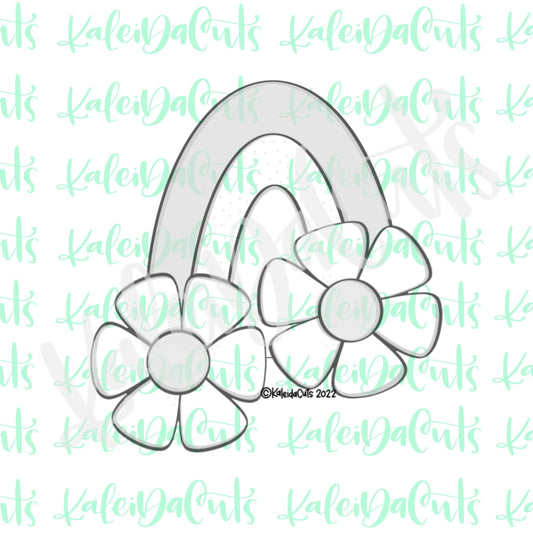 Daisy Rainbow Cookie Cutter