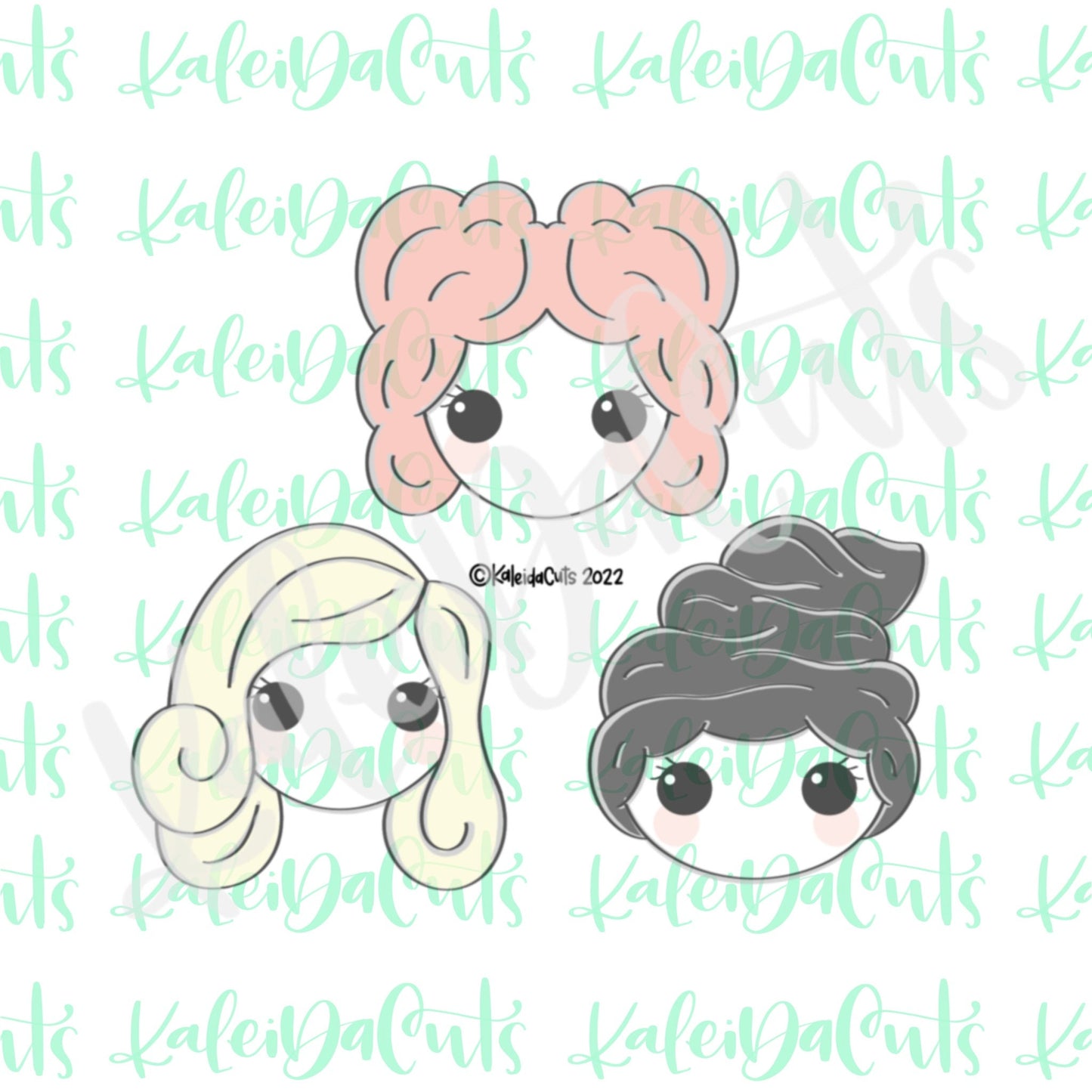 Sister Witches 2022 Set of 3 Cookie Cutters