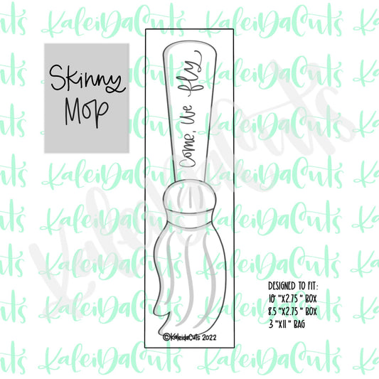 Skinny Mop Cookie Cutter