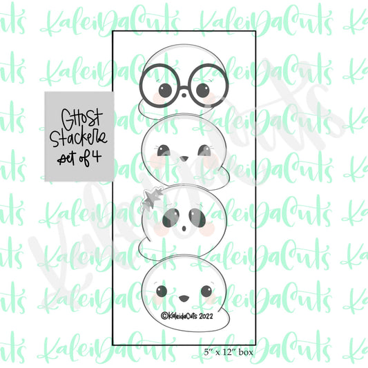 Ghost Stackers Set of 4 Cookie Cutters