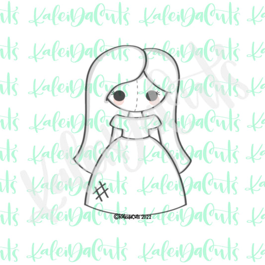 Witchy Rag Doll 2 Cookie Cutter