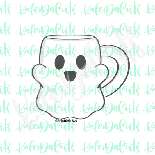 Ghost Mug Cookie Cutter