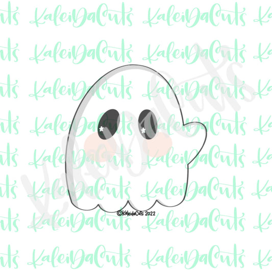 Squatty Ghost Cookie Cutter